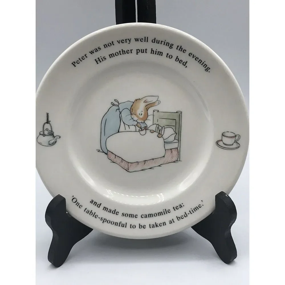 Wedgewood Peter Rabbit Small Plate and‎ Cereal Bowl